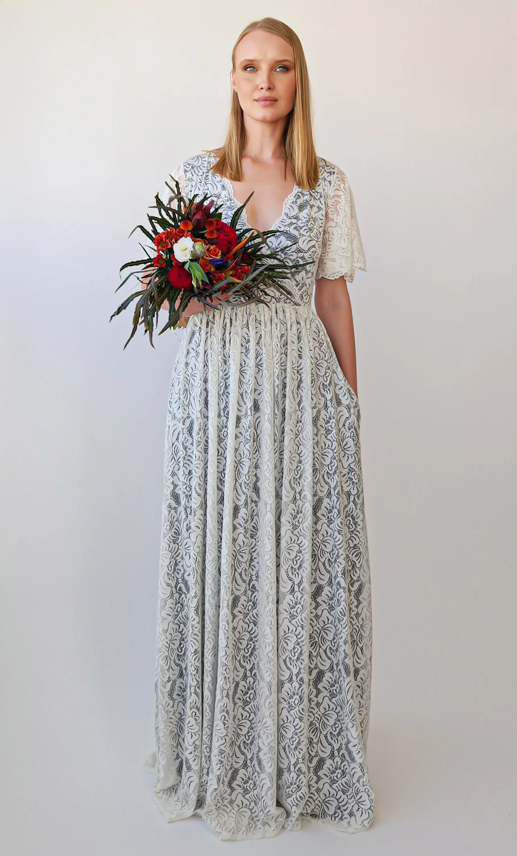 Dress with pockets #1393