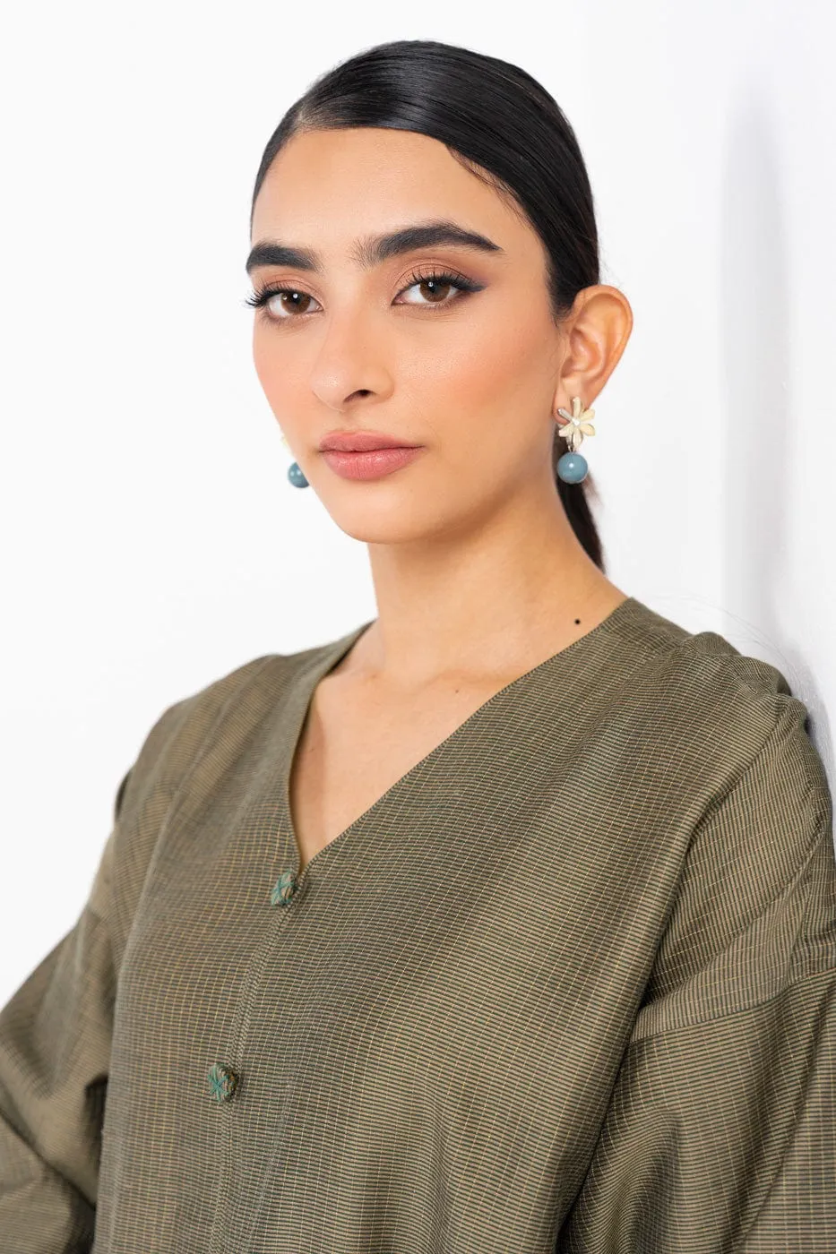 Dyed Zari Kurti