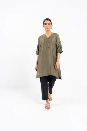 Dyed Zari Kurti