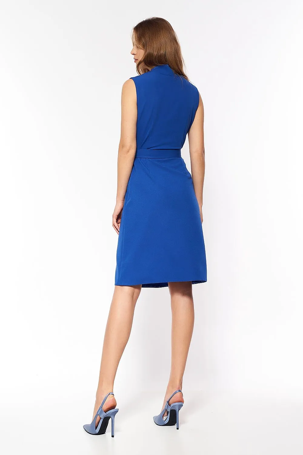 Elegant Stretch Dress with Timeless Fit