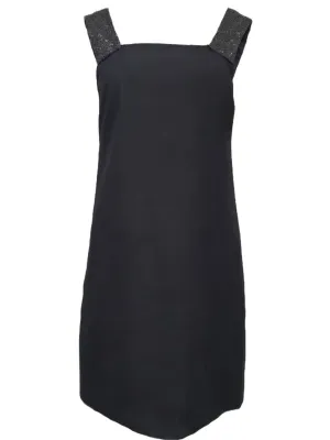 ELIZABETH AND JAMES Women's Black Anita Short Length Dress #417D214 4 NWT