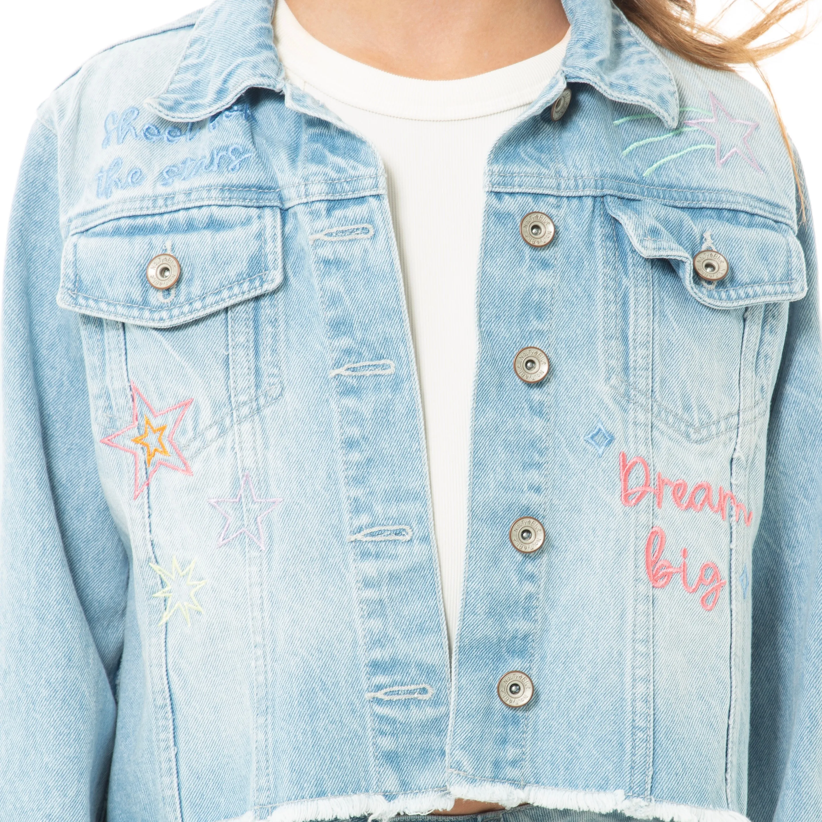 EMBROIDERED DENIM JACKET