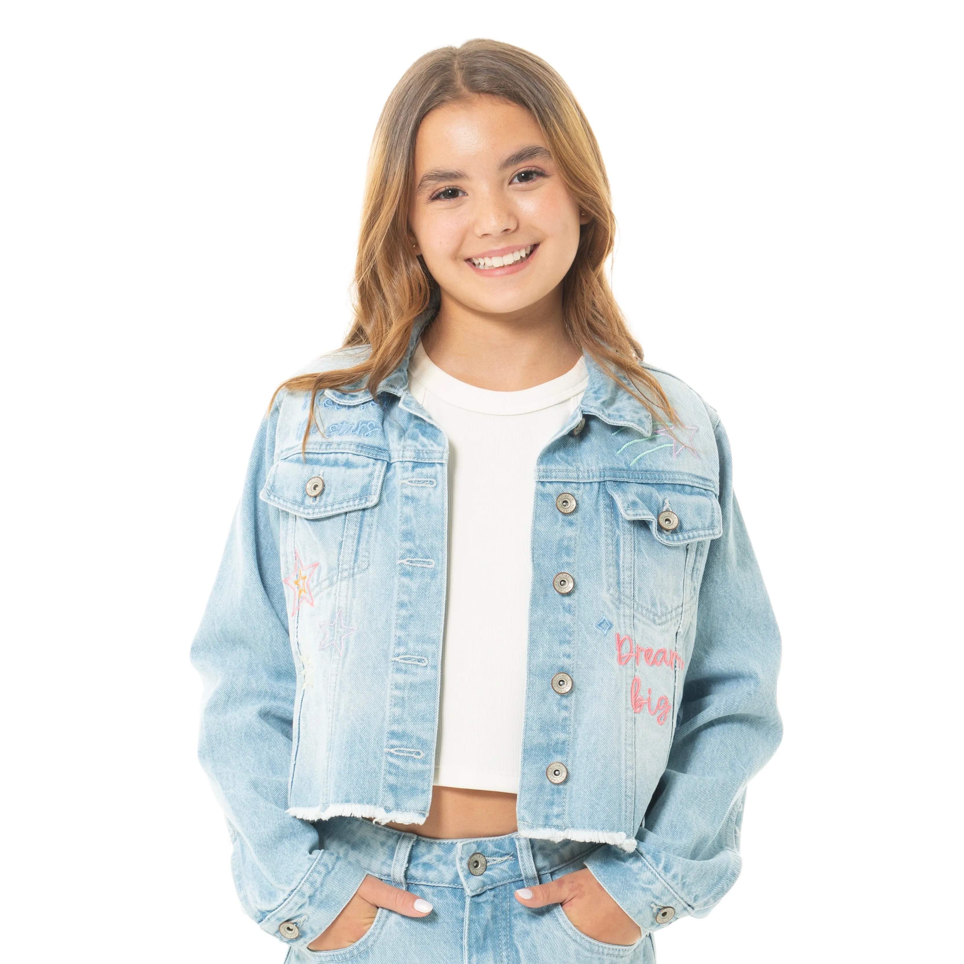 EMBROIDERED DENIM JACKET
