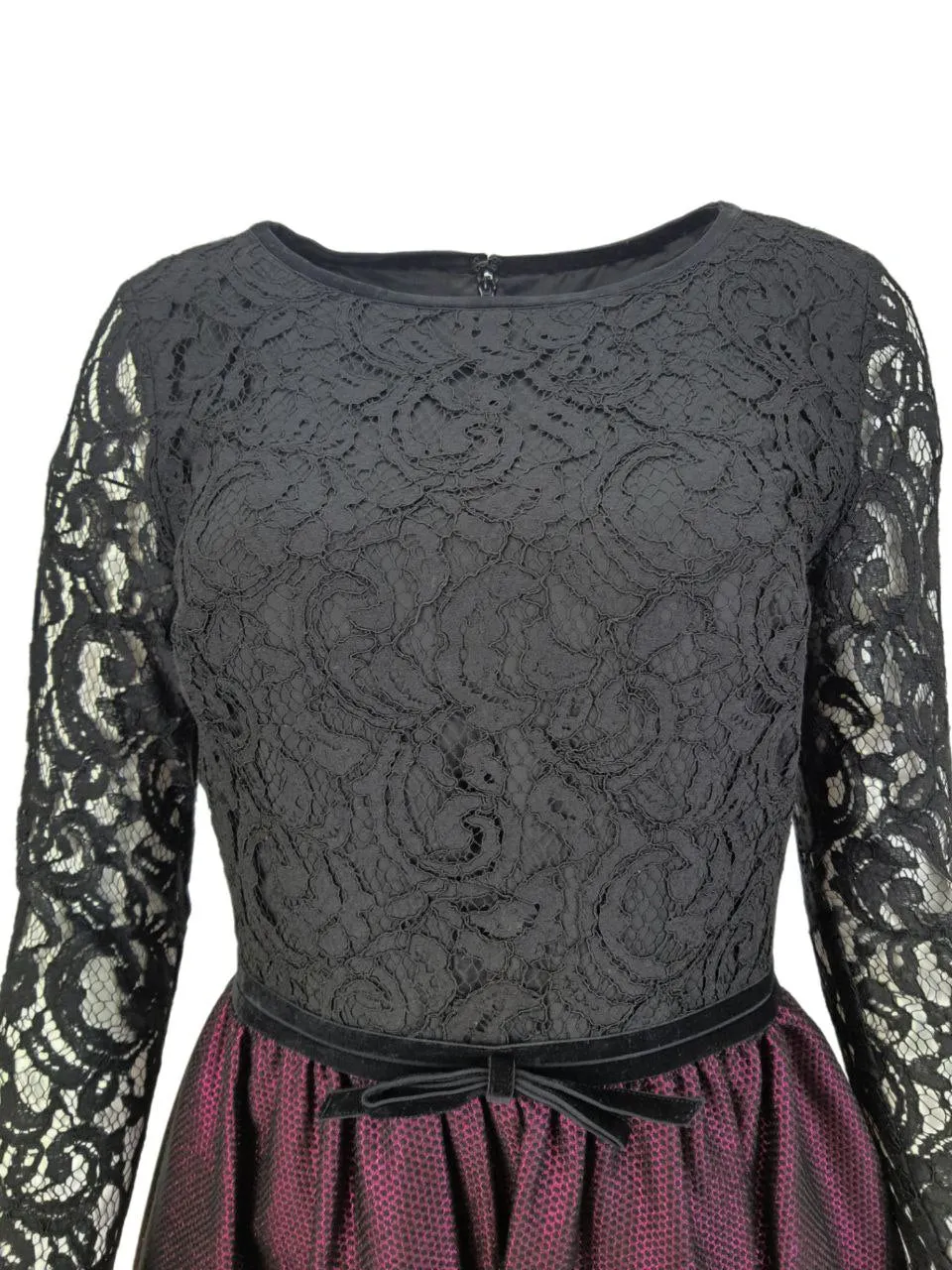 ERIN Women's Black Lace Dress #41114903400 6 NWT