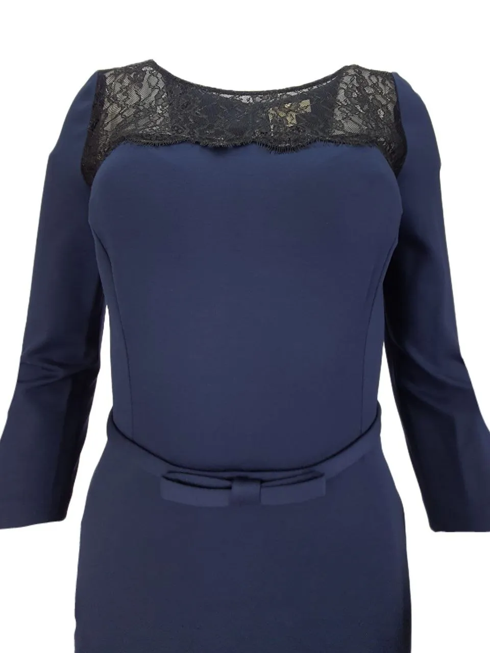 ERIN Women's Blue Eclipse Pensil Dress #41215003780 4 NWT