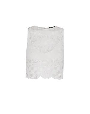 Eyelet Joelle Blouse - Off White