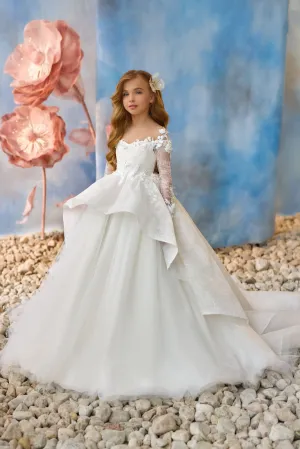 Faith & Flowers Communion Dress