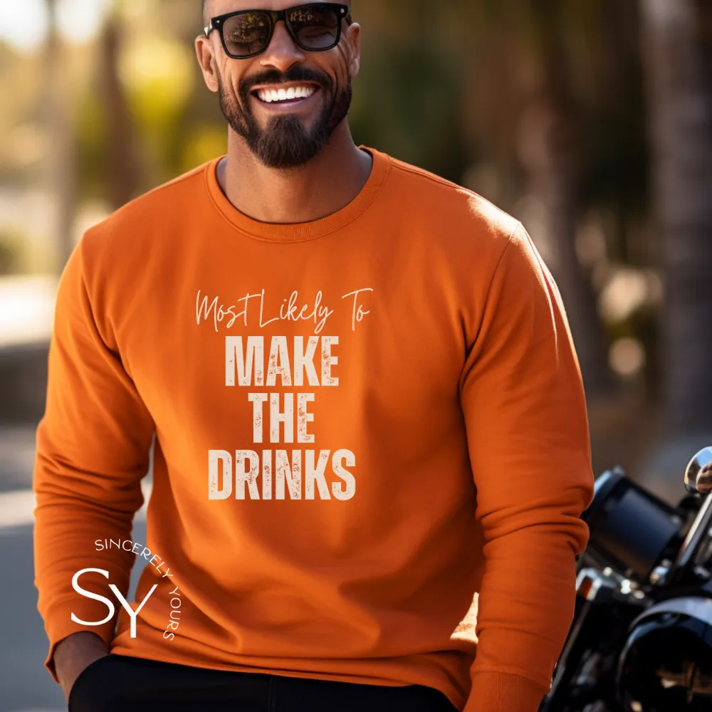 Family Thanksgiving / Friendsgiving Funny Matching Most Likely To - Unisex Shirts