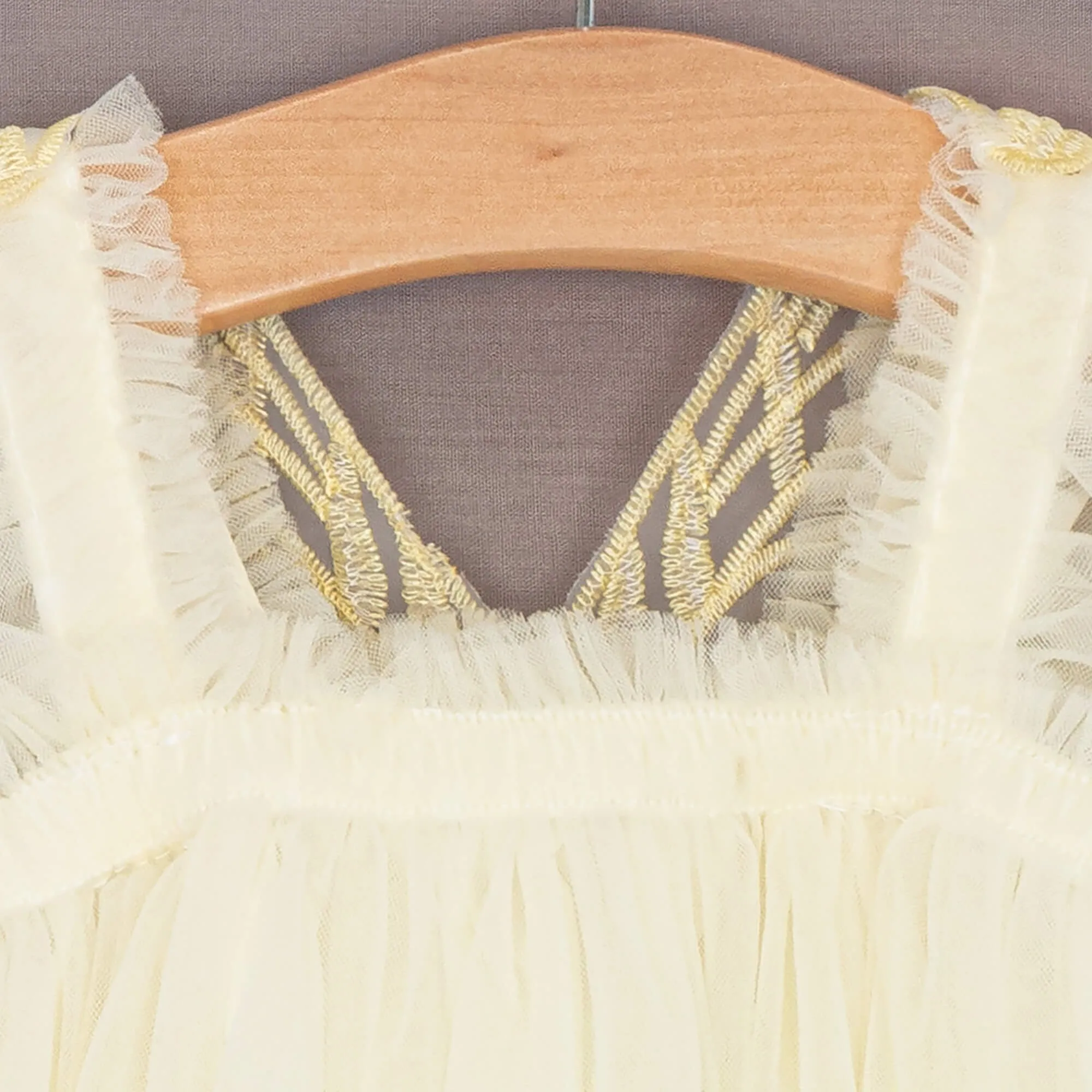 Farasha Fairy Dress - Ivory Lemon