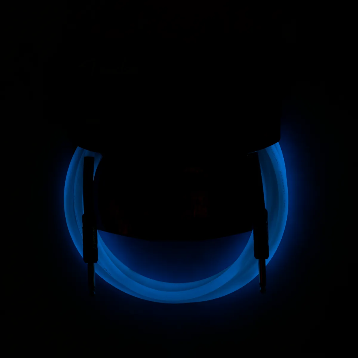 Fender Professional Glow in the Dark Cable, Blue, 10'