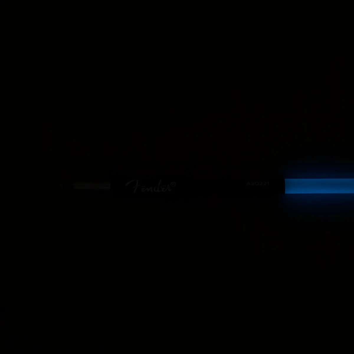 Fender Professional Glow in the Dark Cable, Blue, 10'