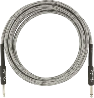 Fender Professional Series Instrument Cable 10ft, White Tweed