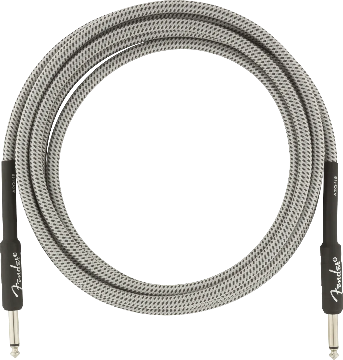 Fender Professional Series Instrument Cable 10ft, White Tweed