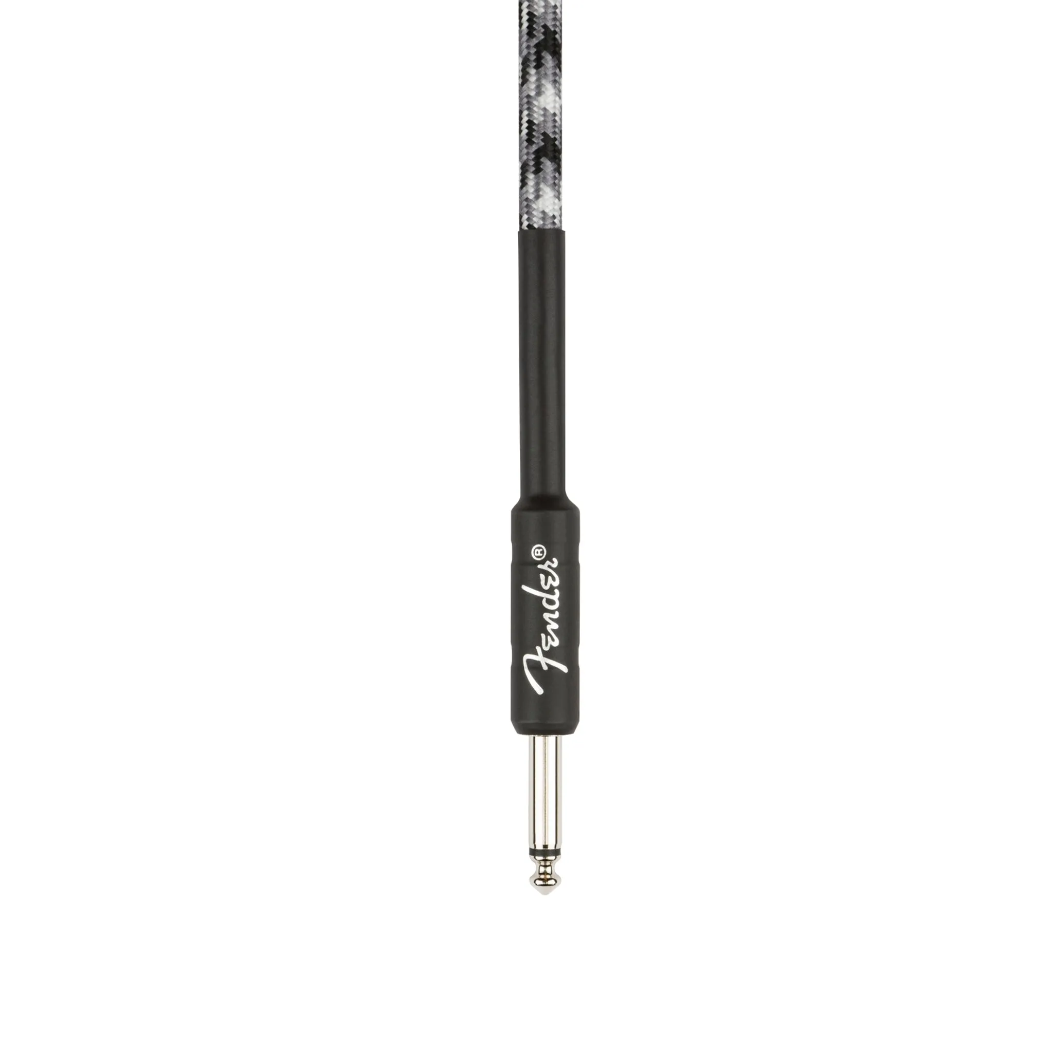 Fender Professional Series Instrument Cable, 18.6inch Straight/Straight, Winter Camo