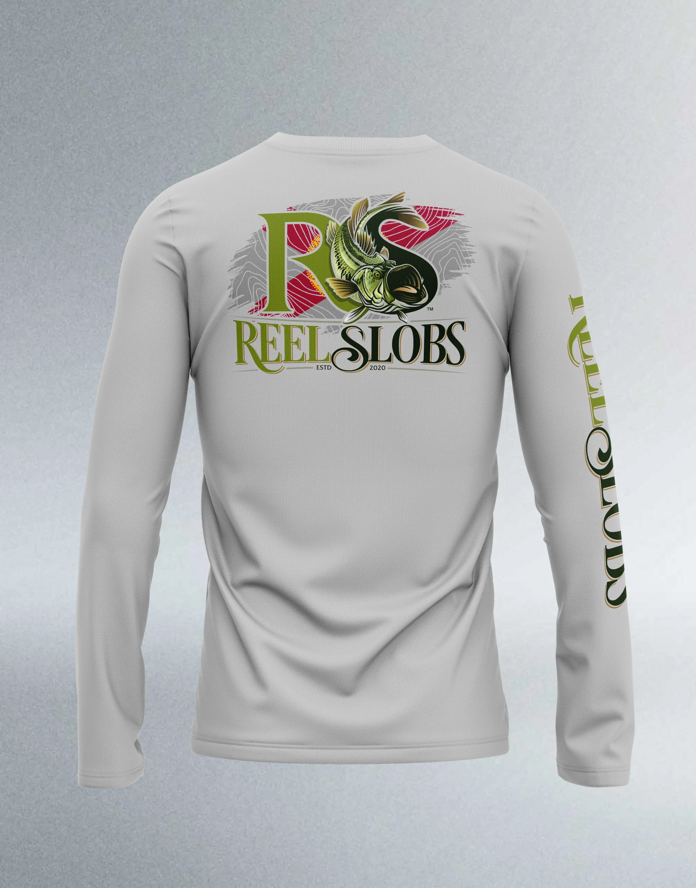 Florida Large Mouth Long Sleeve Performance Fishing Shirt