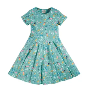 Frugi Spring Skater Dress Forest Fairies