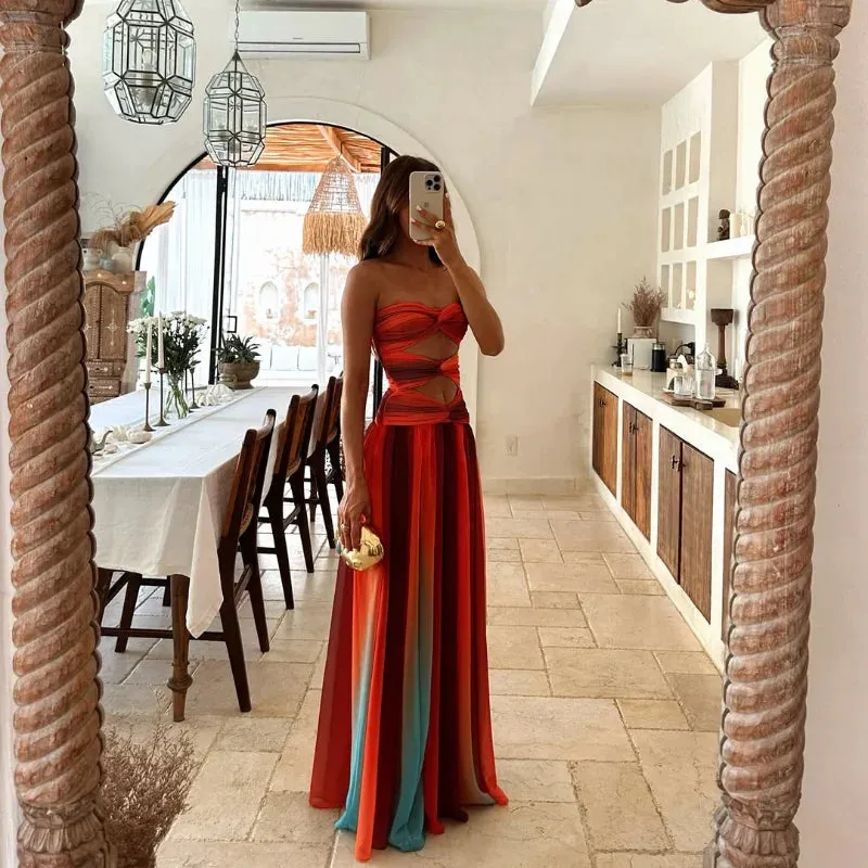 Gabriella | Slim fit long dress