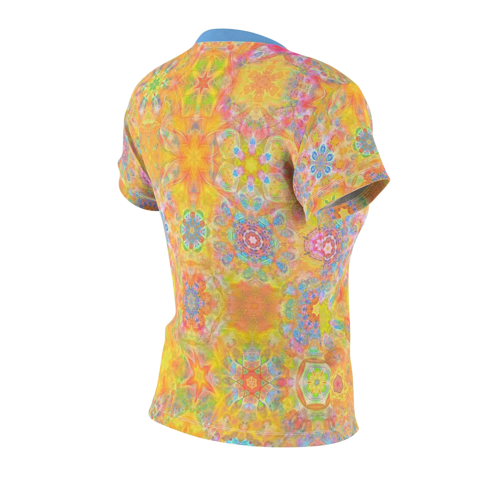 Galaxy Frog Cymatic Women's AOP Cut & Sew Tee