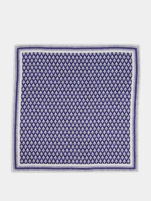 Geometric Silk Pocket Square