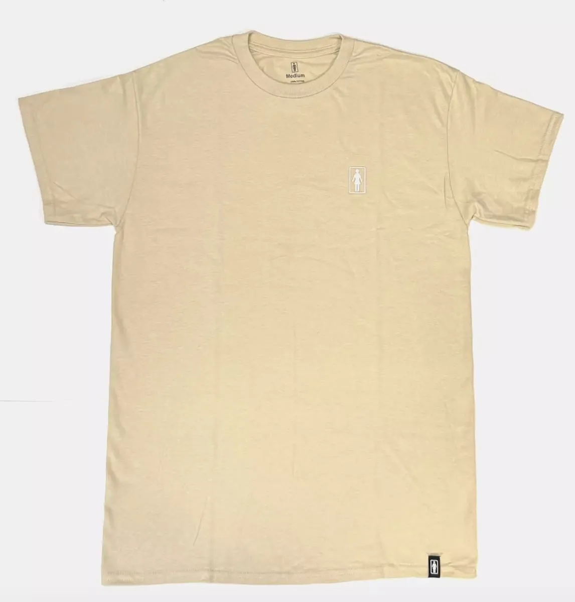 Girl Embroidered OG Tee Sand