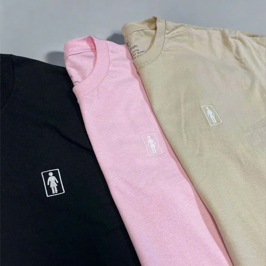 Girl Embroidered OG Tee Sand