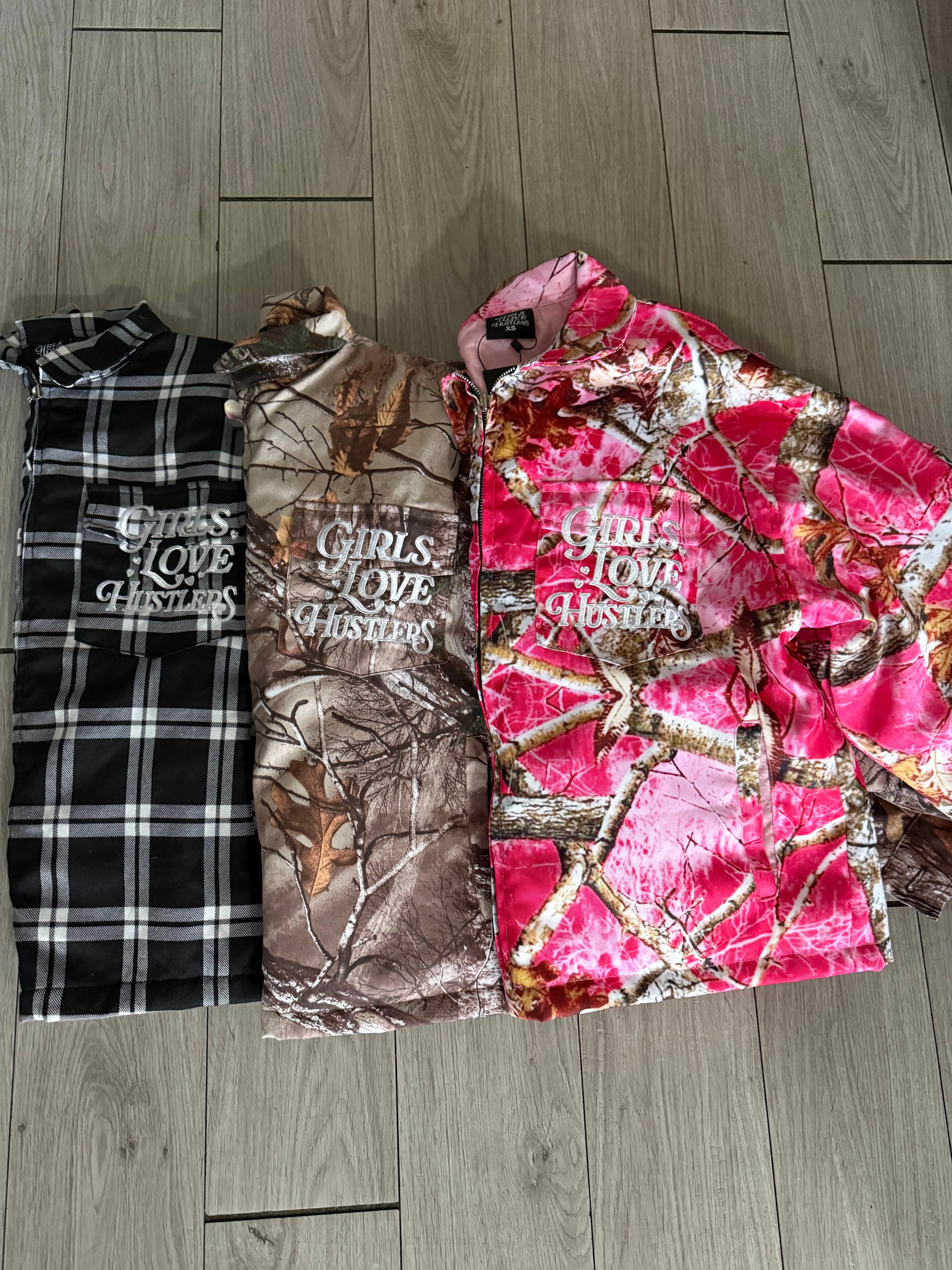 Girls Love Hustlers Camouflage