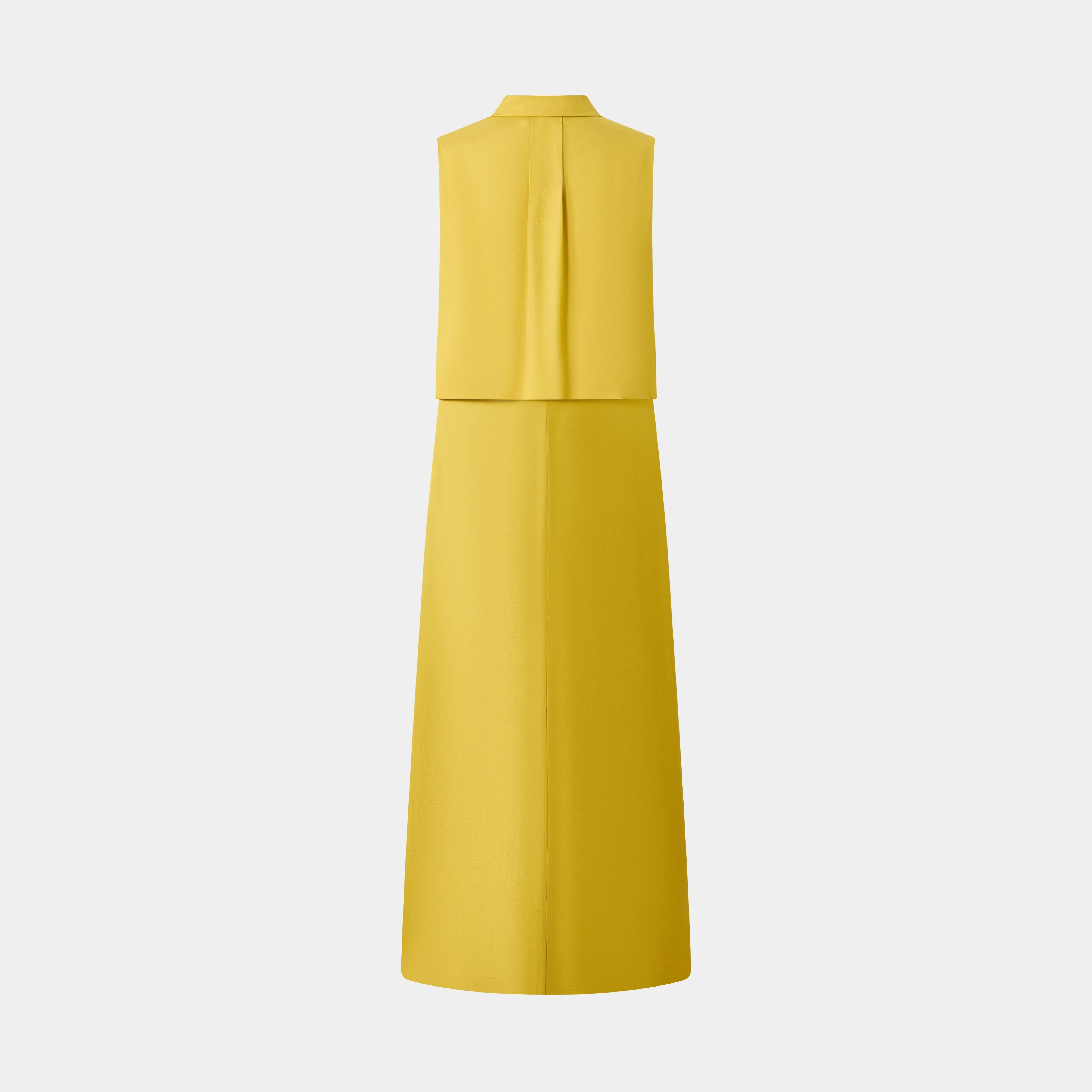GOLDEN GLOW BUTTON DRESS