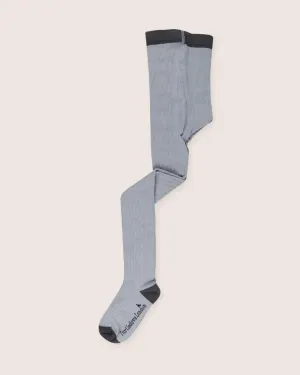 Grey Rib Tights