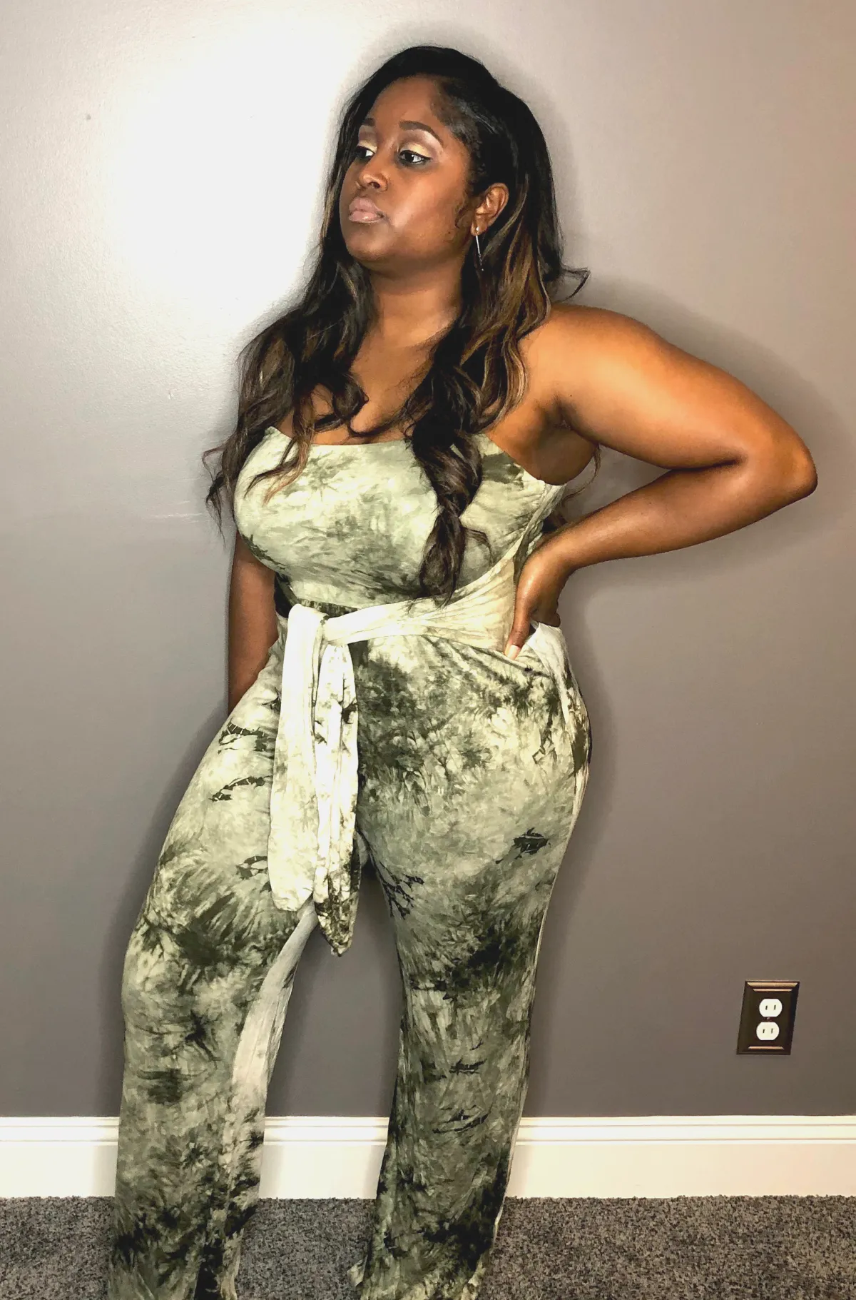 Grown Tie-Dye Jumpsuit