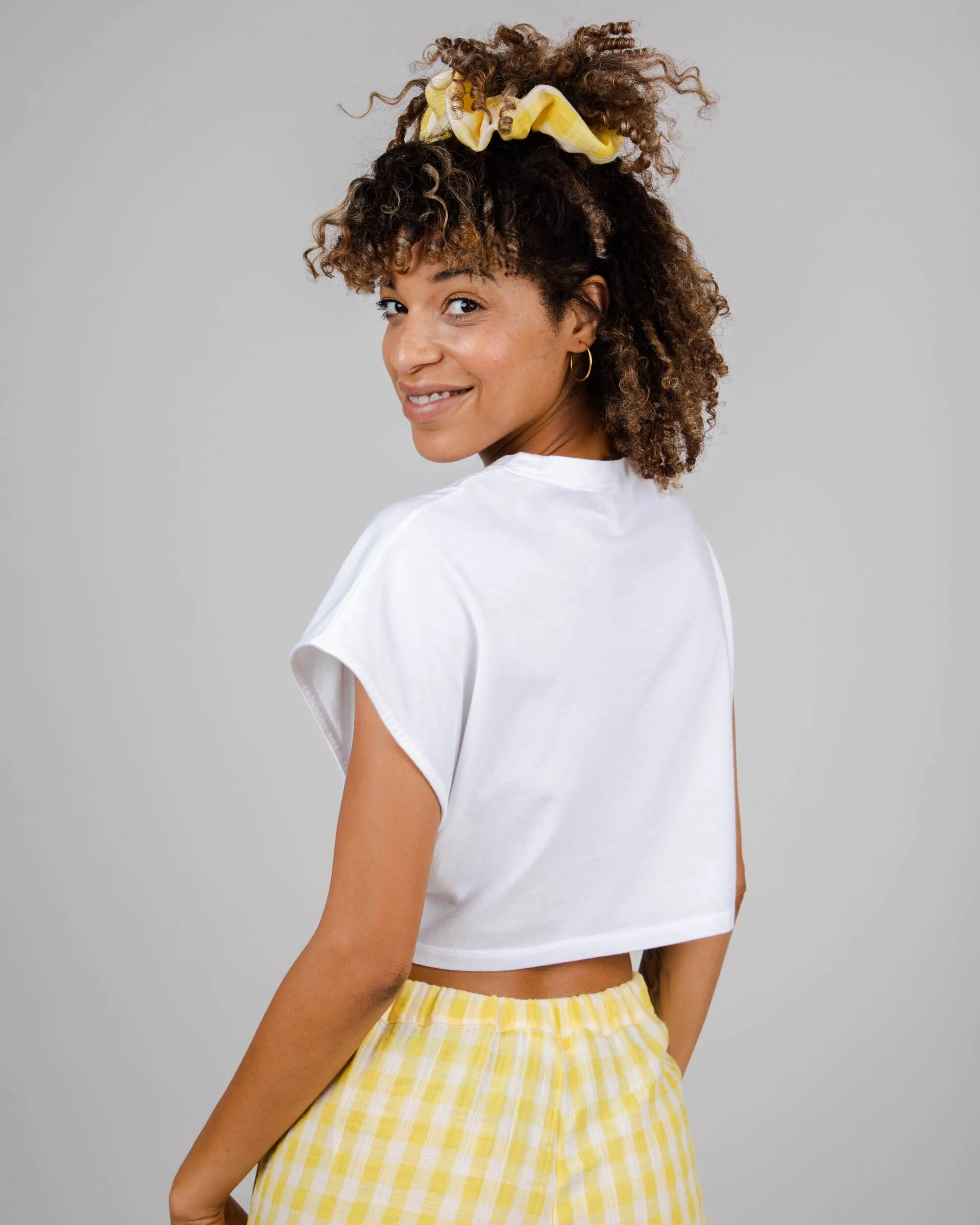 Guapa Knotted Oversized T-Shirt White