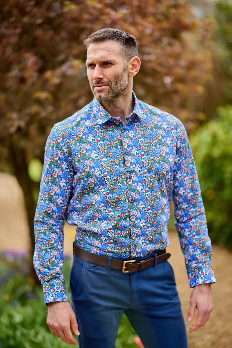 Gun Hill Mens Sangria shirt - Multi