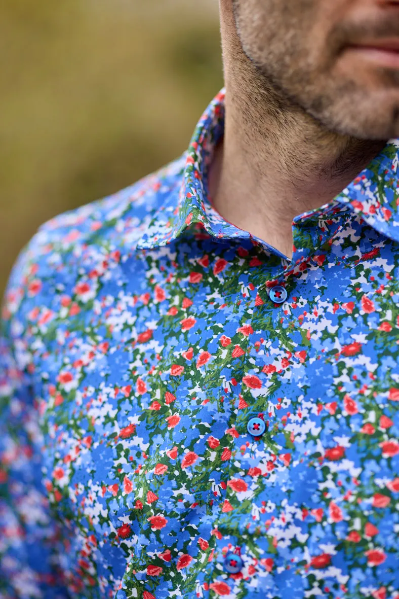 Gun Hill Mens Sangria shirt - Multi