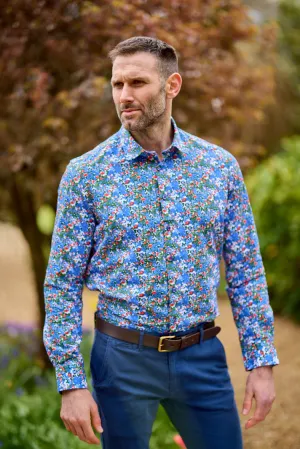 Gun Hill Mens Sangria shirt - Multi