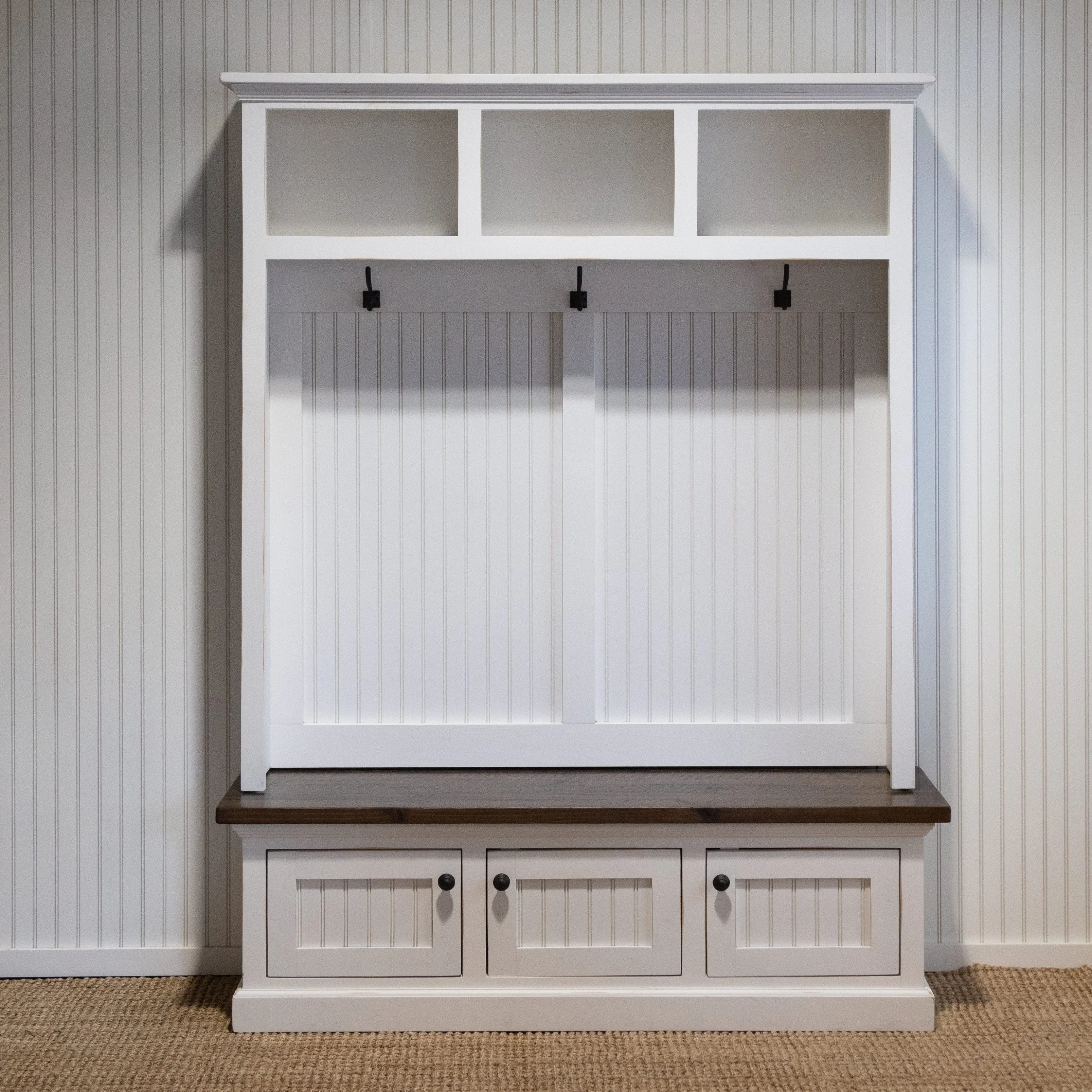 Hall Storage Cabinet - 2 Piece