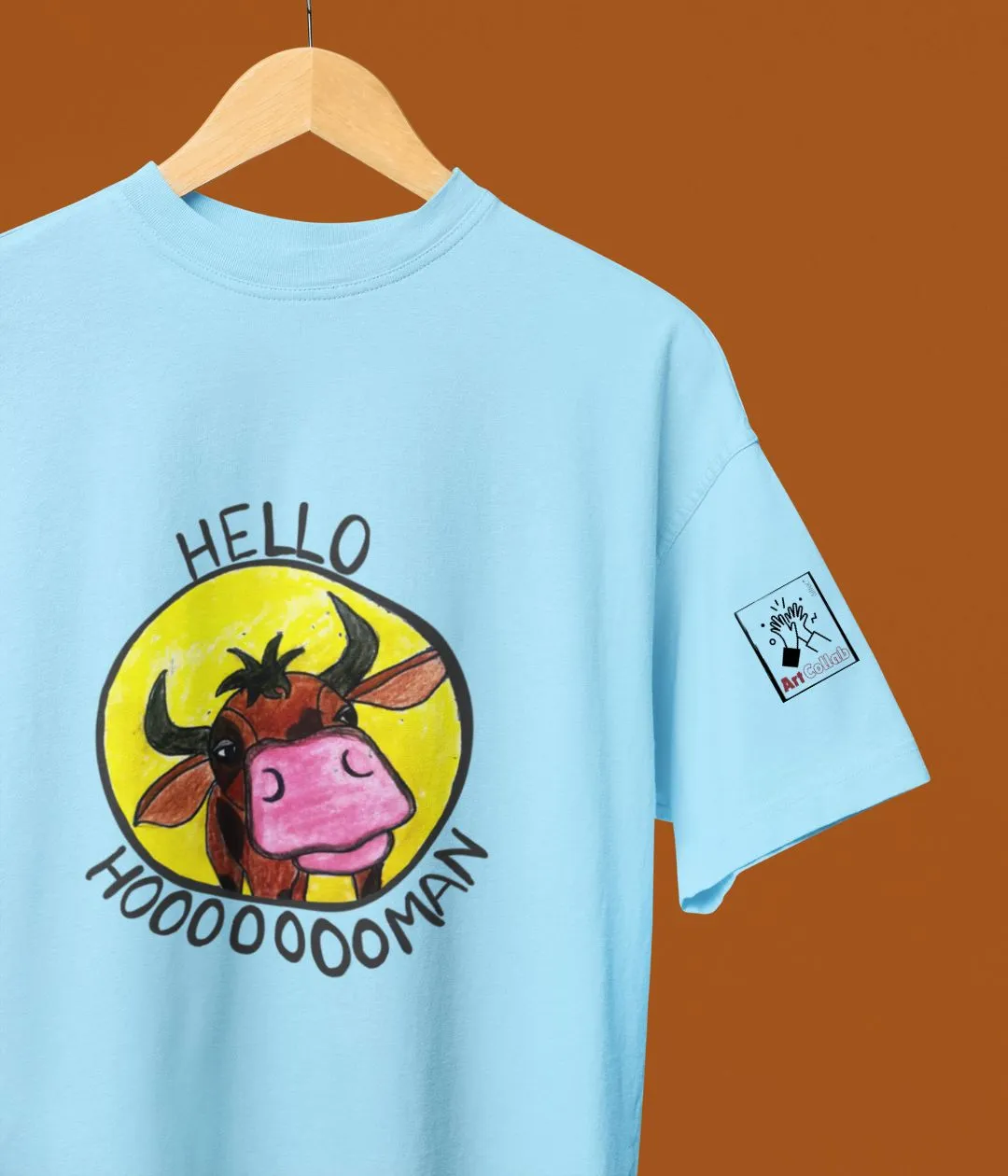Hello Hooman - Oversized Classic T-Shirt