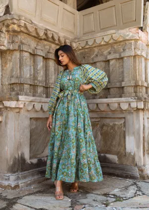Hend Tier Ruffle Dress