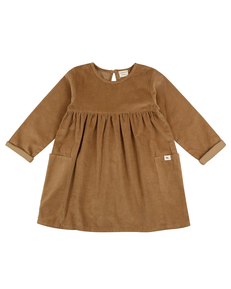Honey Easy Fit Cord Dress