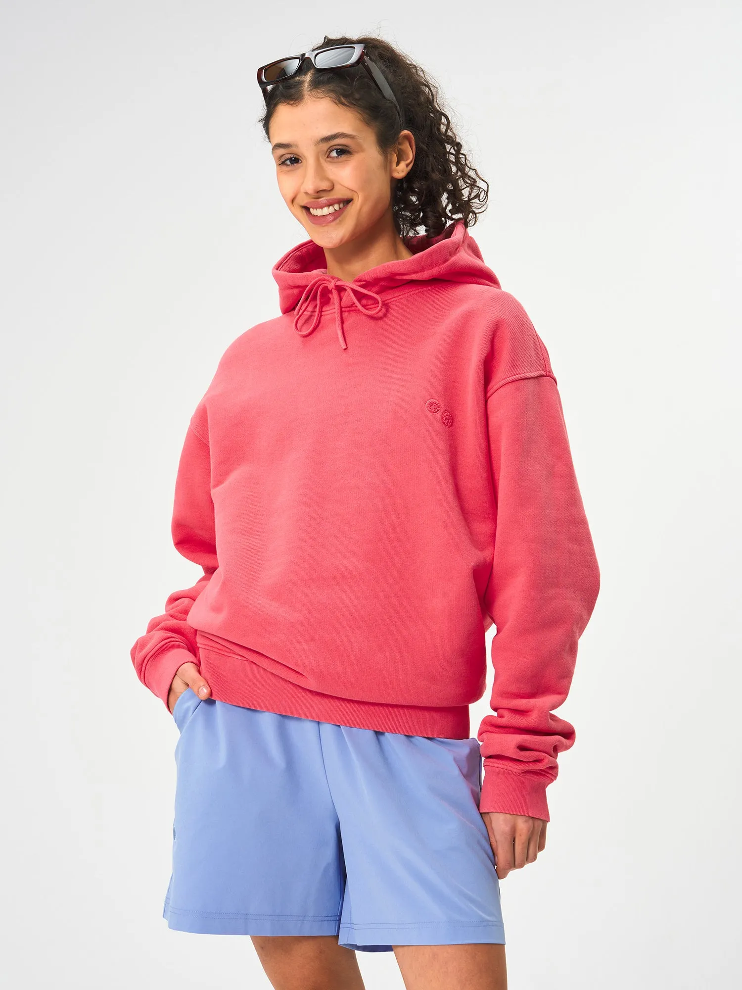 Hoodie Cotton - Watermelon Pink (Unisex)
