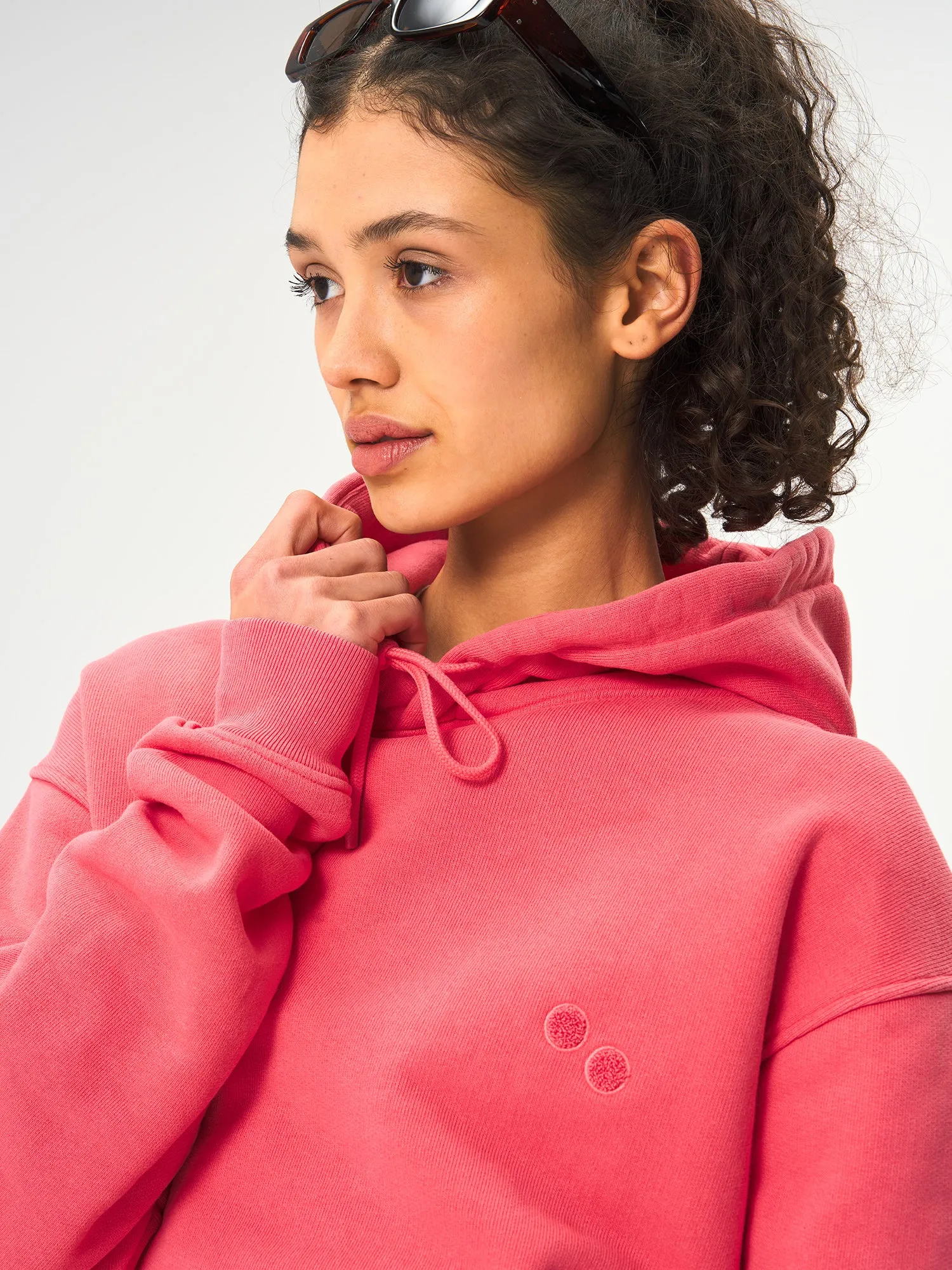 Hoodie Cotton - Watermelon Pink (Unisex)