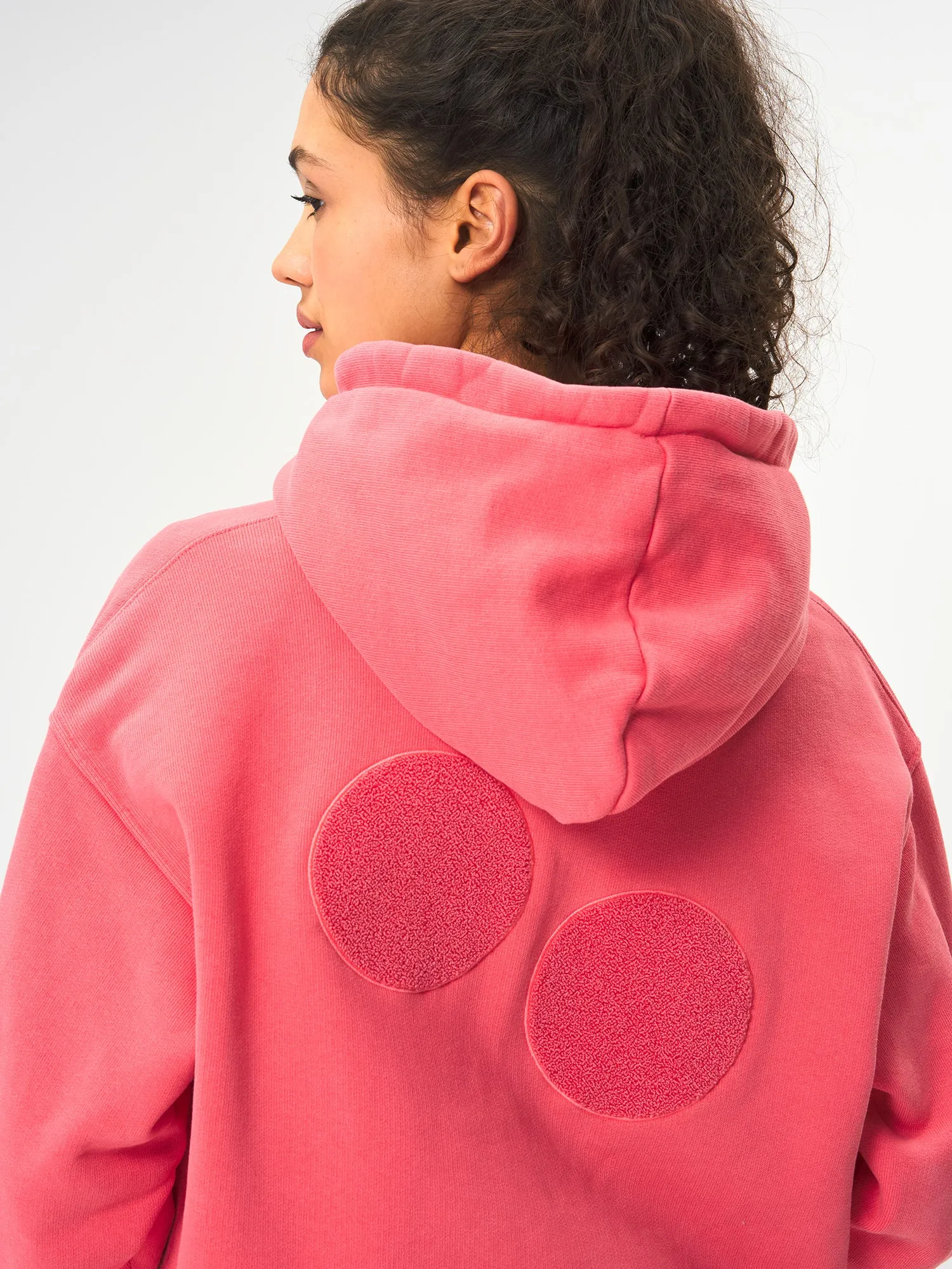 Hoodie Cotton - Watermelon Pink (Unisex)