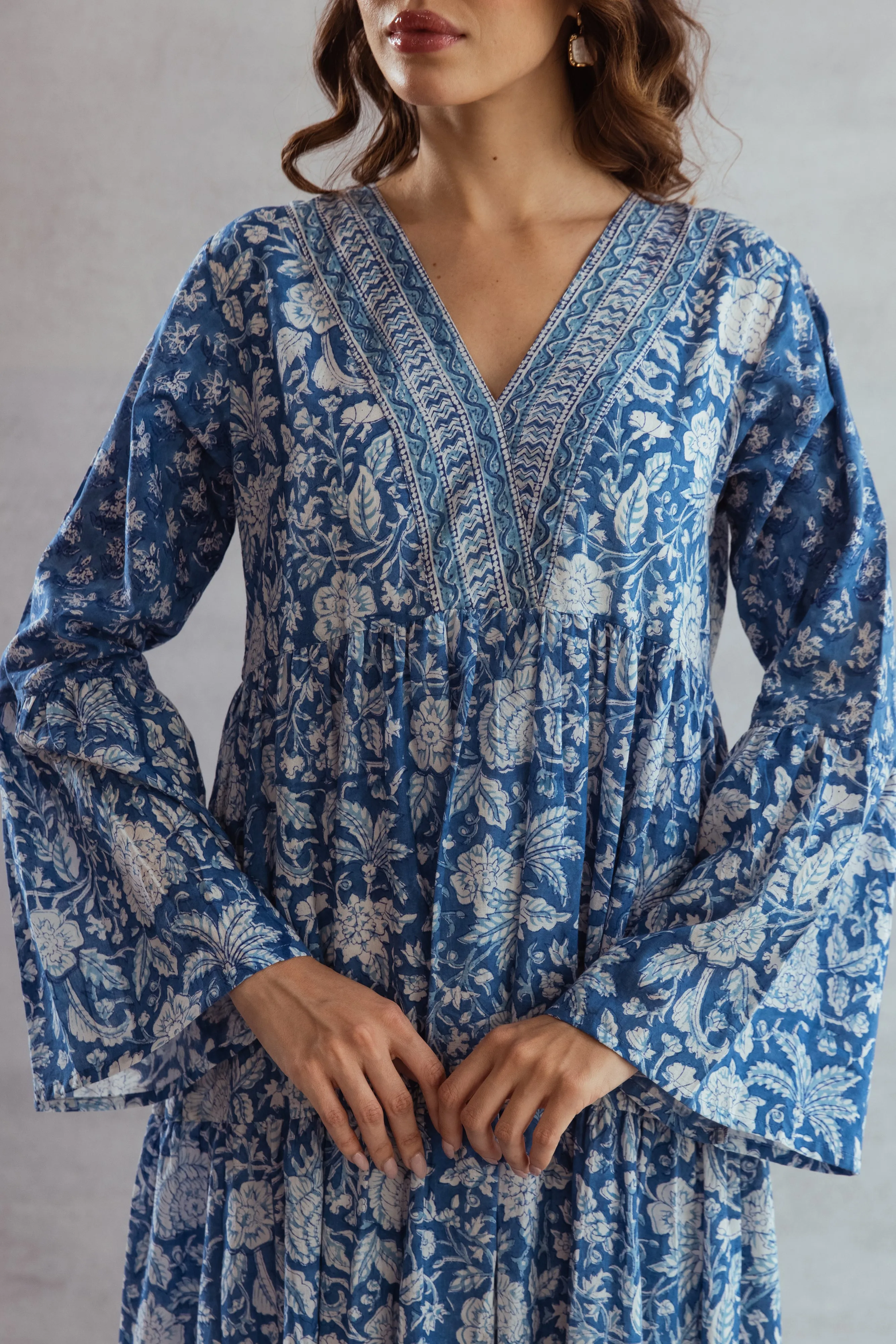 Huda tier Ruffle Dress