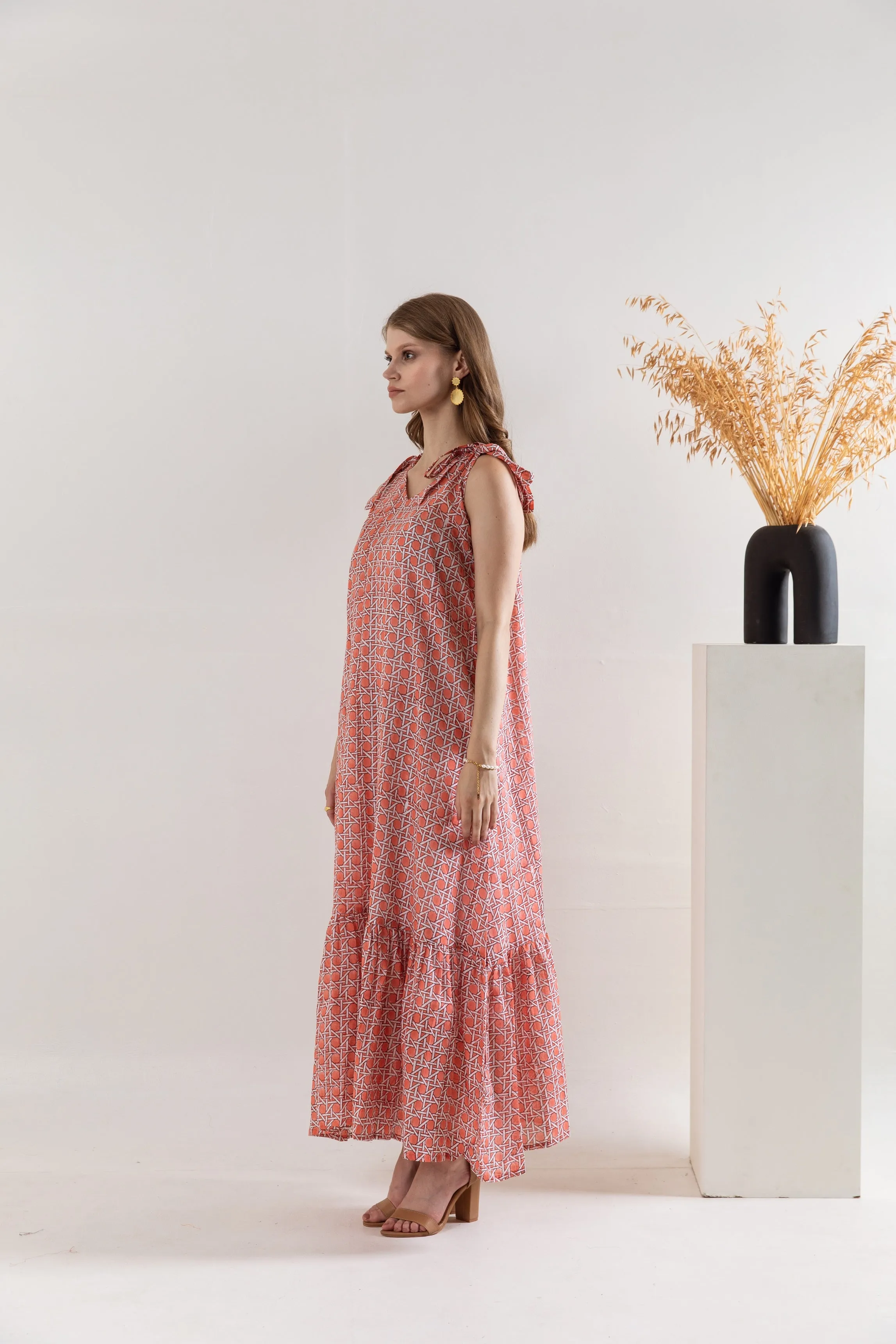 Imar Tier Ruffle Dress