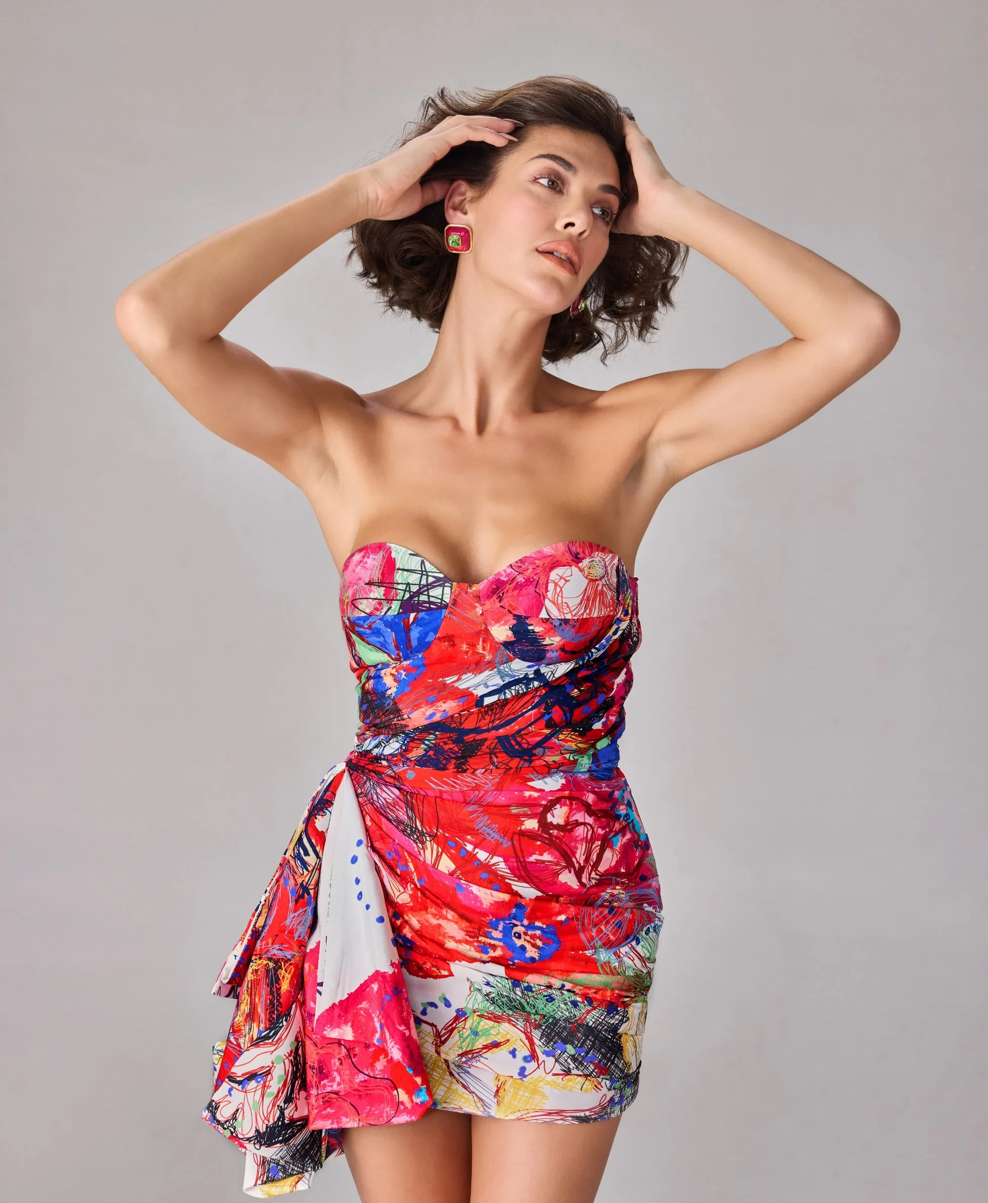 Iva multicolor dress