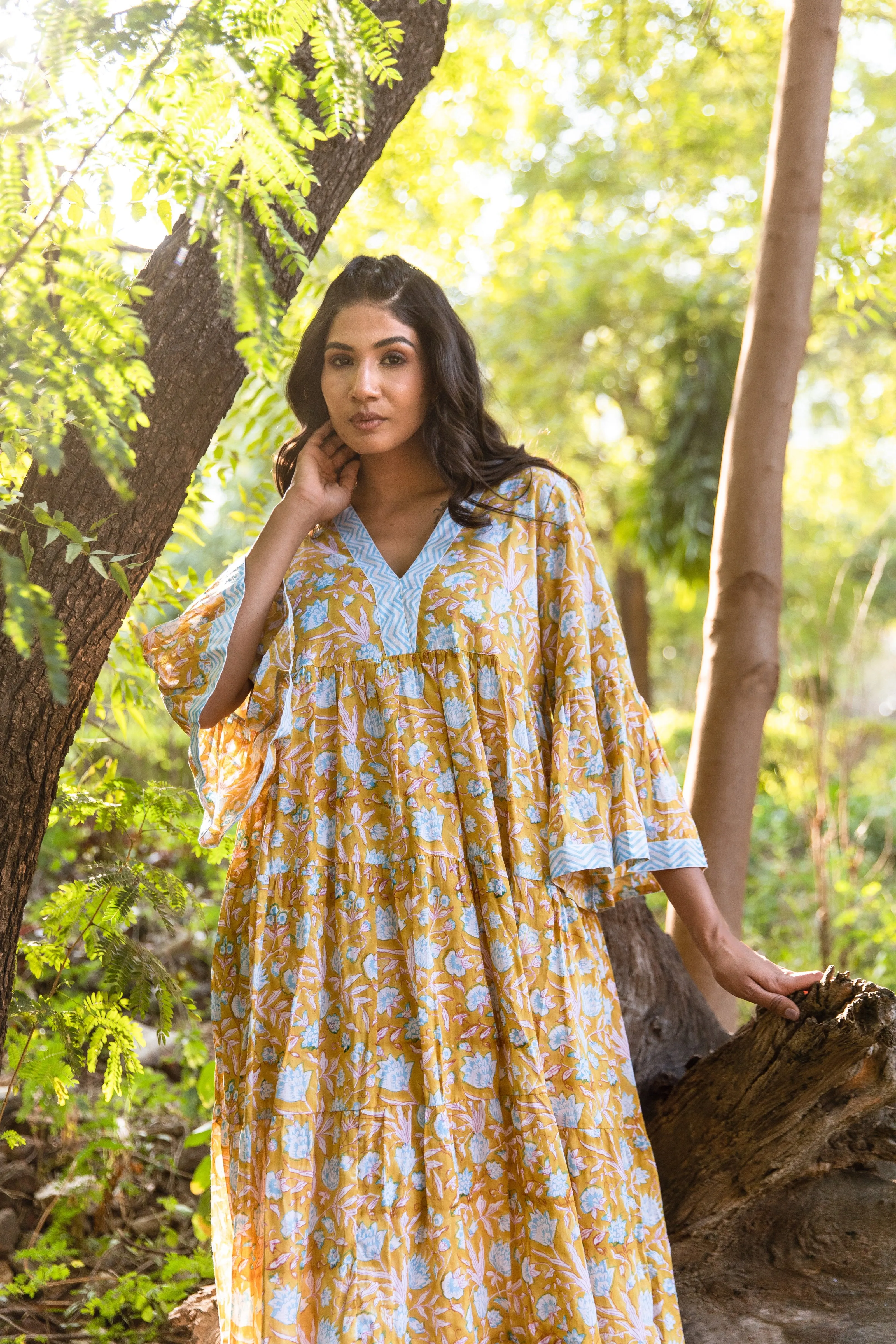 Janaki Tier Ruffle Dress