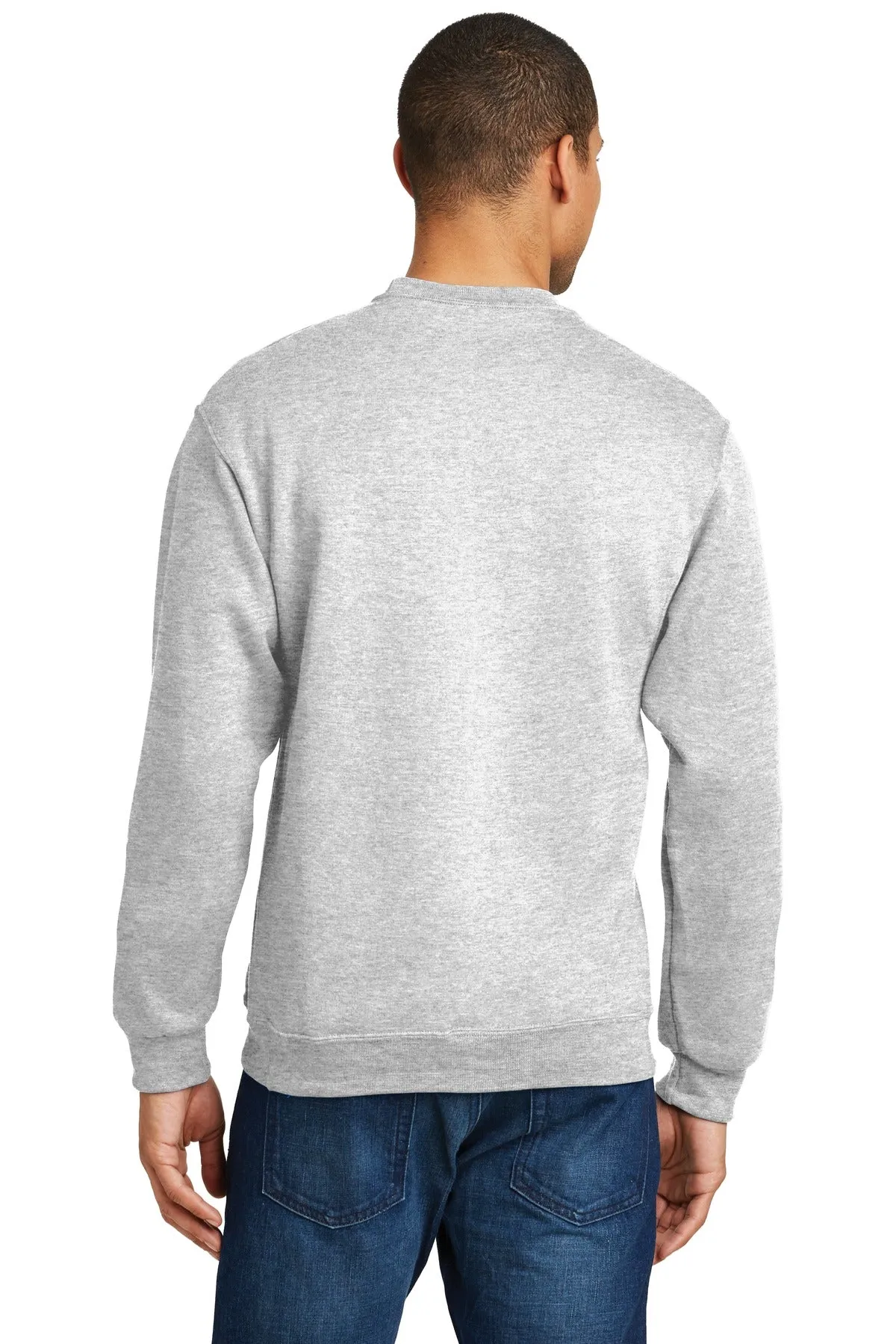 Jerzees NuBlend Crewneck Sweatshirt.  562M Ash
