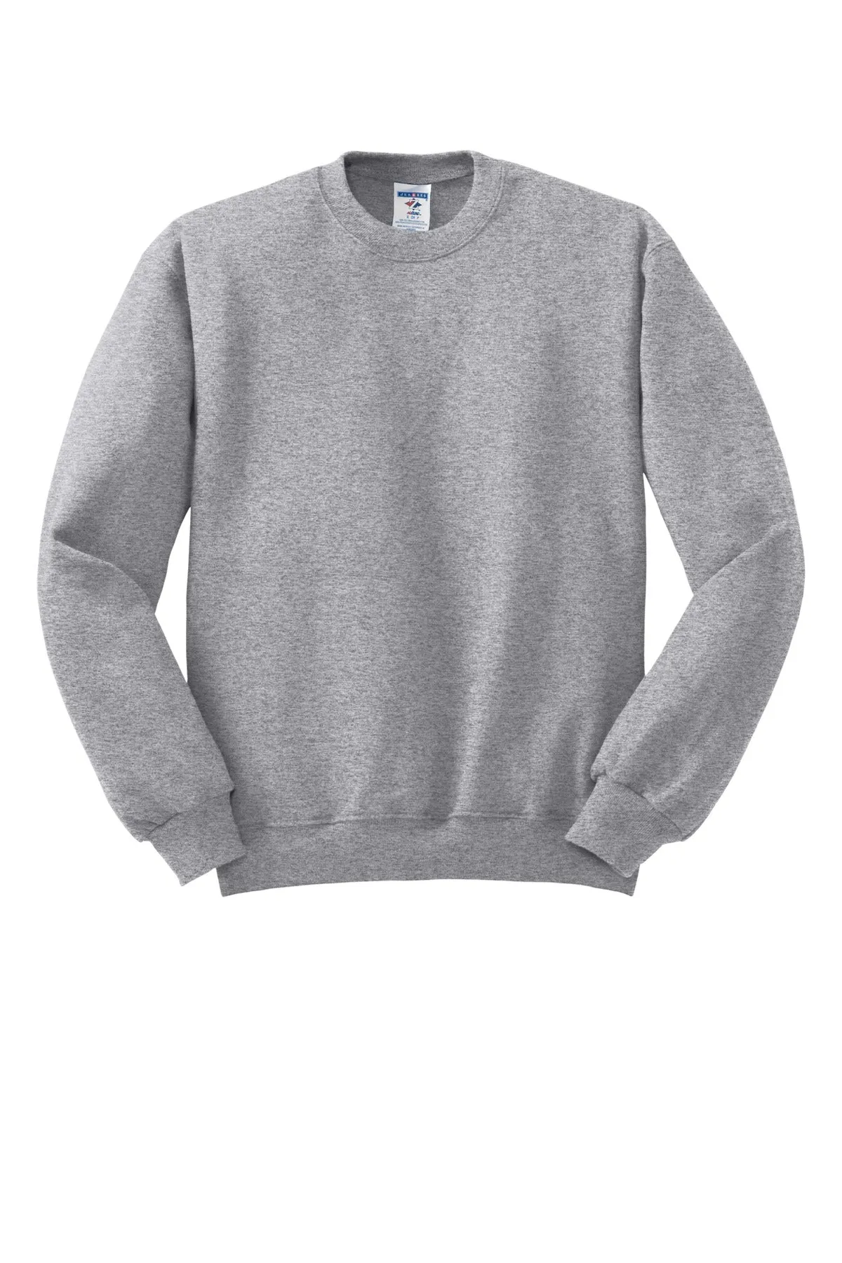 Jerzees NuBlend Crewneck Sweatshirt.  562M Athletic Heather