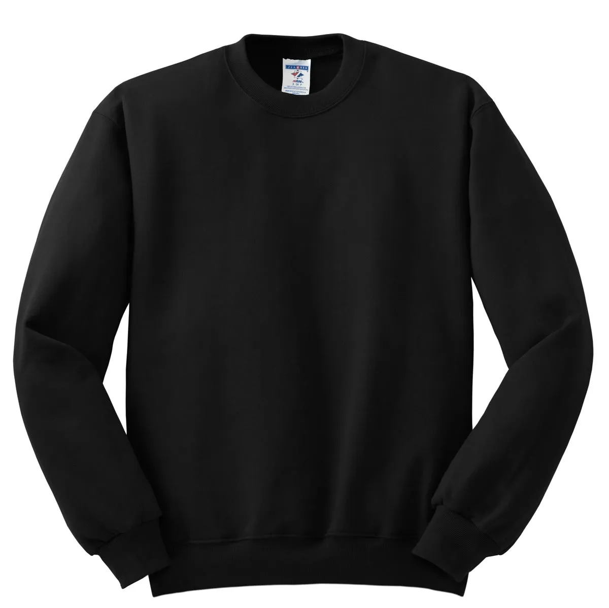 Jerzees NuBlend Crewneck Sweatshirt.  562M Black