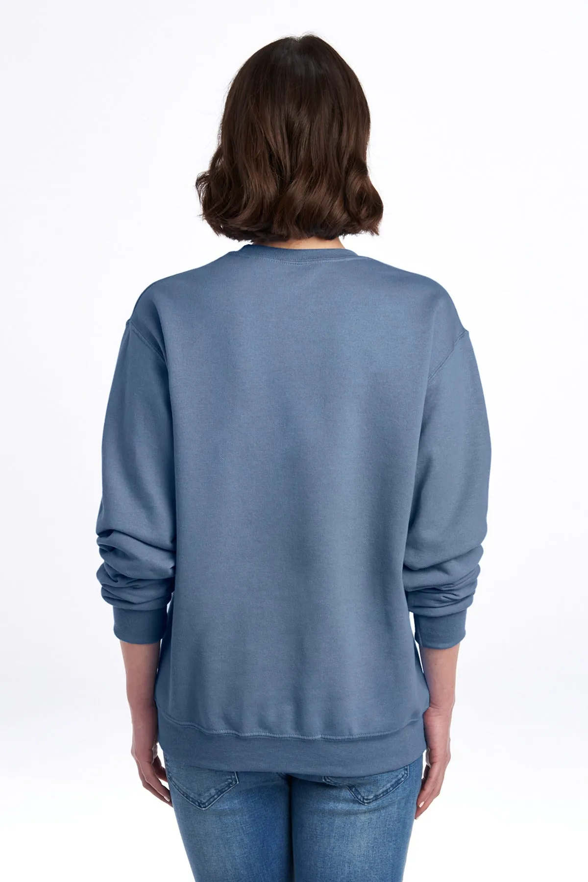Jerzees NuBlend Crewneck Sweatshirt.  562M Denim