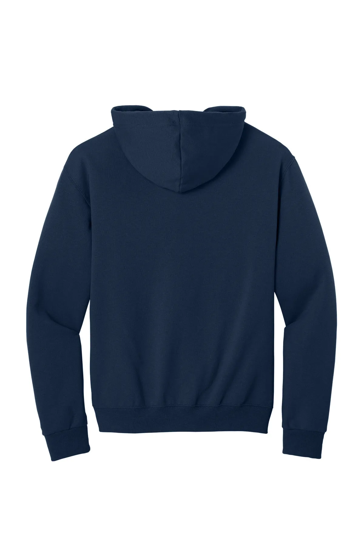 Jerzees NuBlend Full-Zip Hooded Sweatshirt.  993M Navy