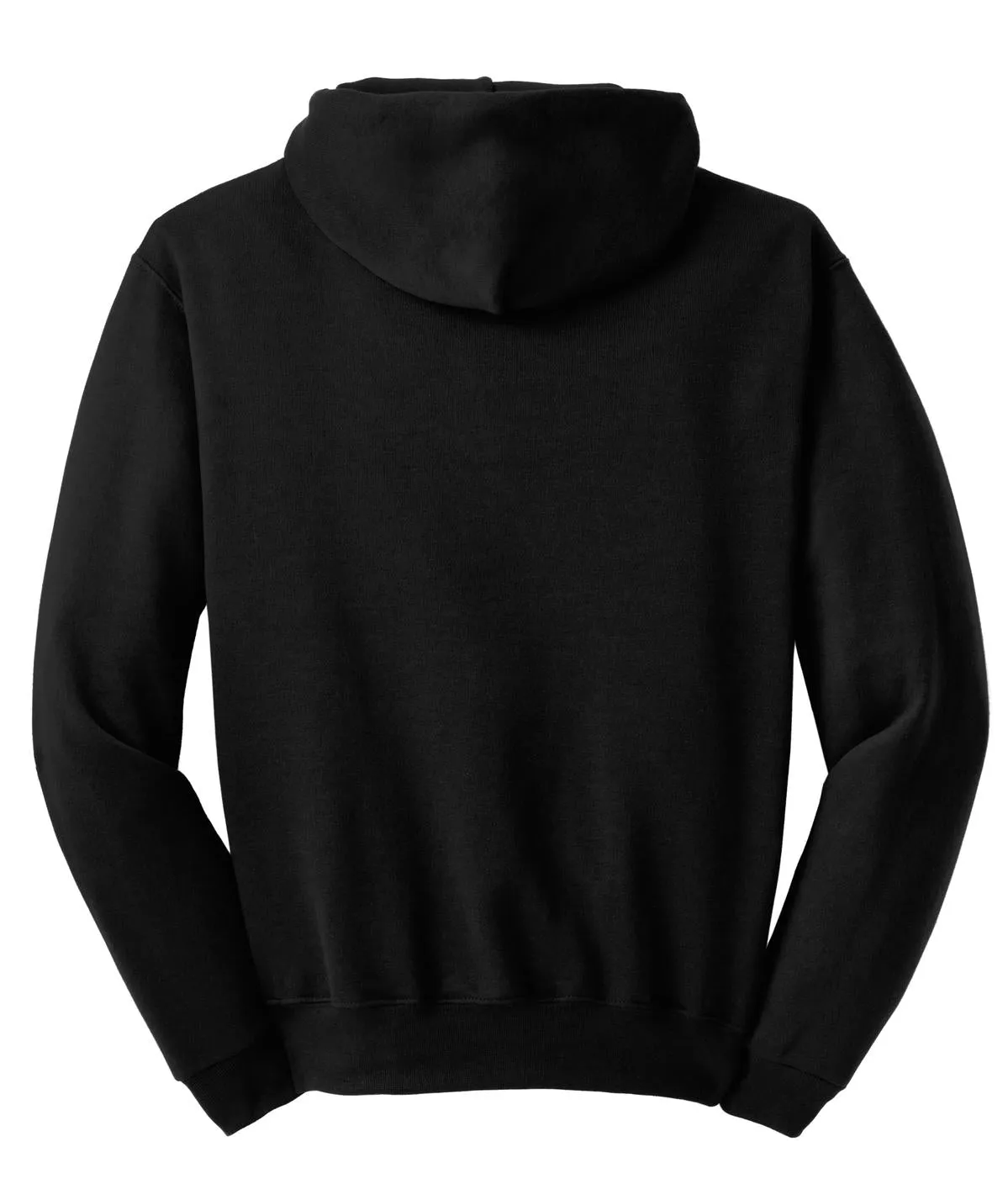 Jerzees NuBlend Pullover Hooded Sweatshirt.  996M Black